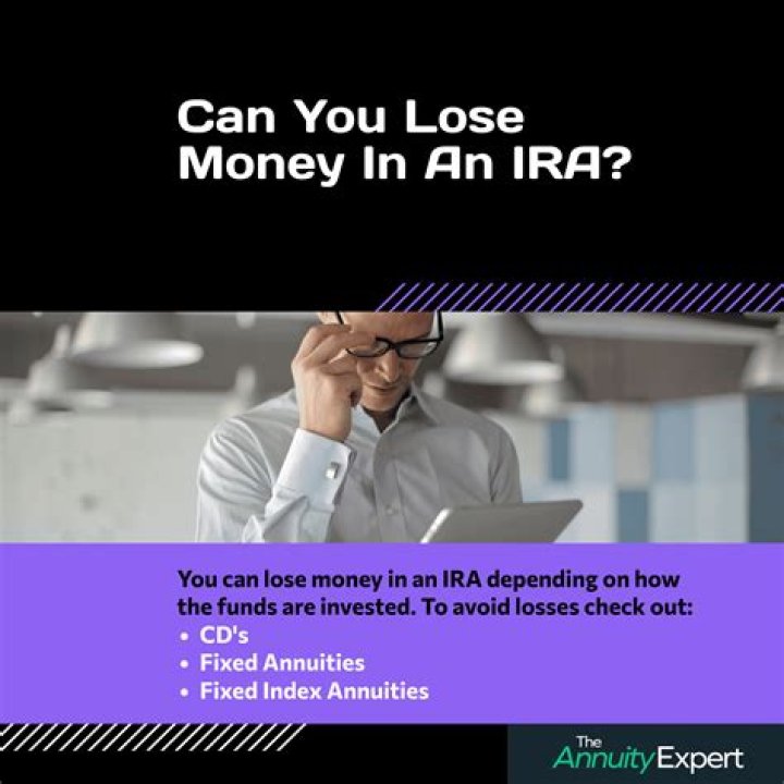 Can you lose money in an IRA CD?