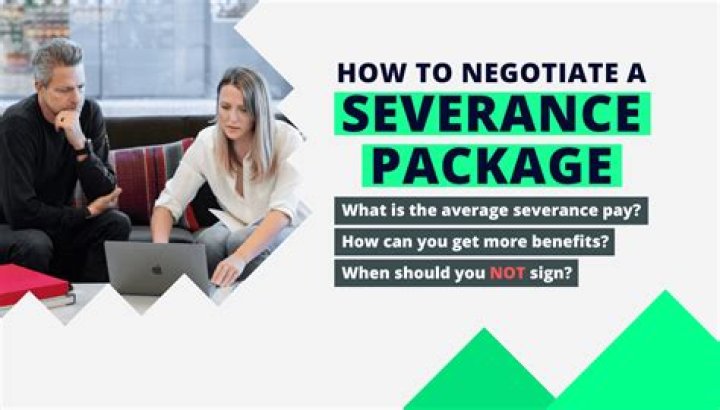 Can you negotiate severance after signing?