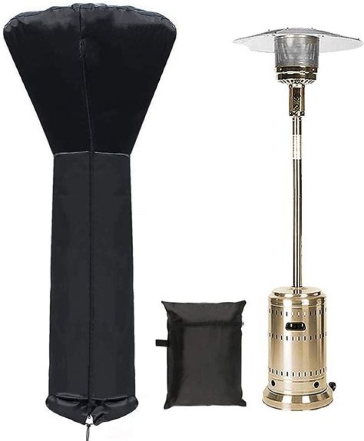 Can you put a propane heater under a canopy?