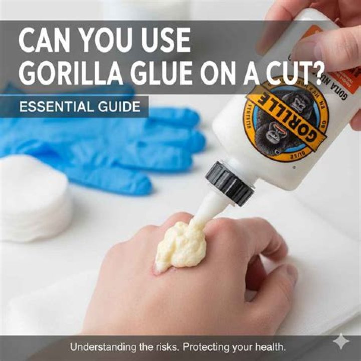 Can you put Gorilla Glue on a cut?