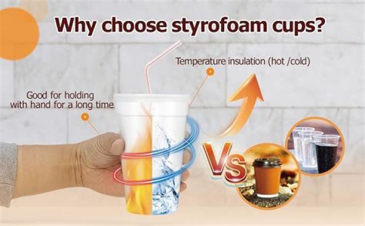 Can you put hot soup in a Styrofoam bowl?