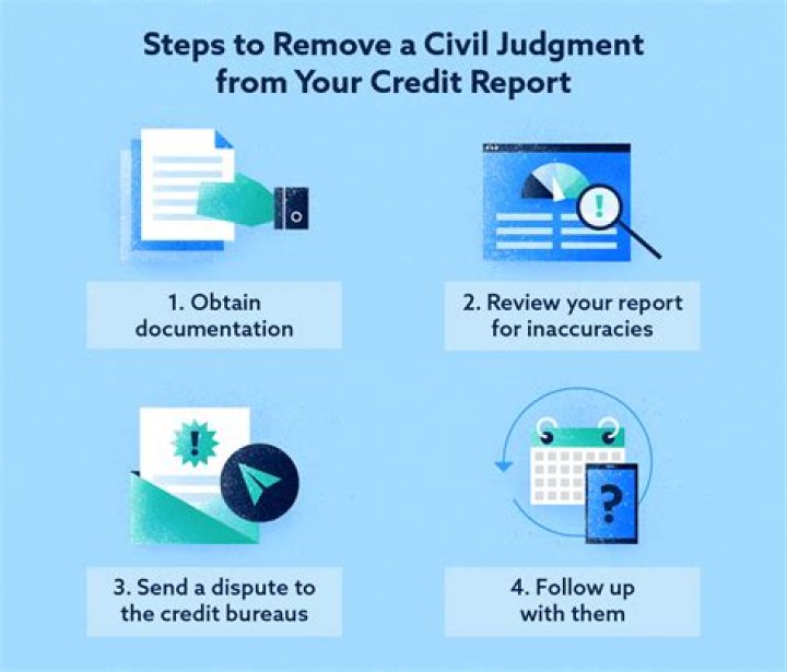 Can you remove a Judgement from your credit report?