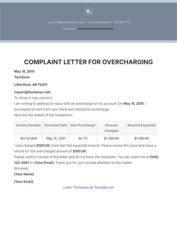 Can you sue a business for overcharging?