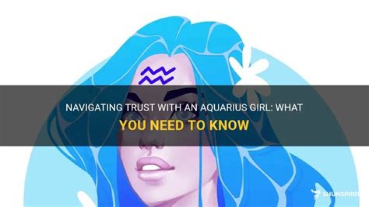 Can you trust an Aquarius?