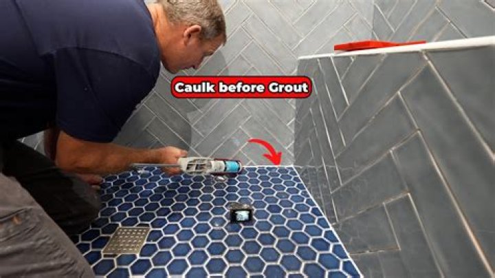 Can you use caulk instead of grout between tiles?