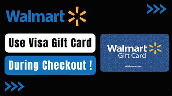 Can you use gift cards at self-checkout Walmart?