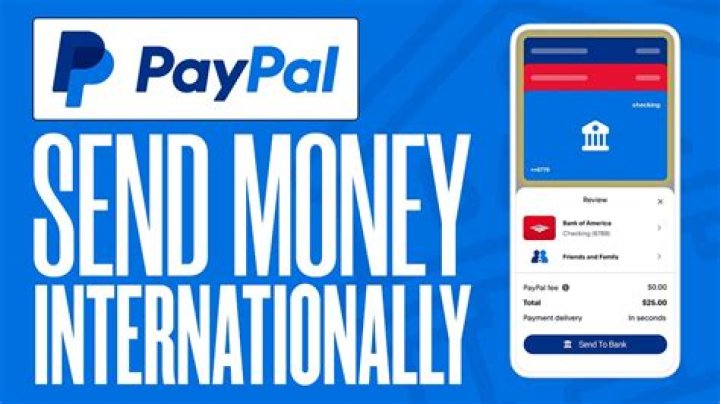 Can you use PayPal to send money internationally?