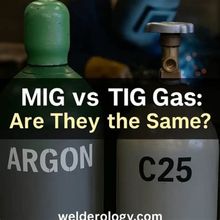 Can you use the same gas for MIG and TIG?