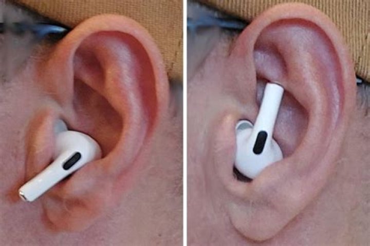 Can you wear AirPods upside down?