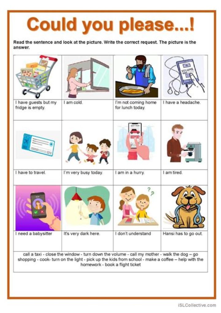 Could you please and can you please difference?