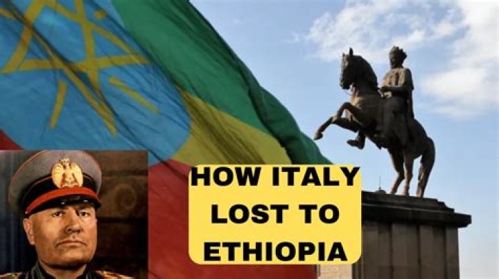 Did Ethiopia beat Italy?