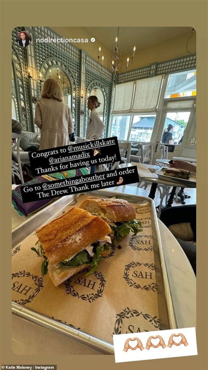 Did Katie and Ariana open a restaurant?