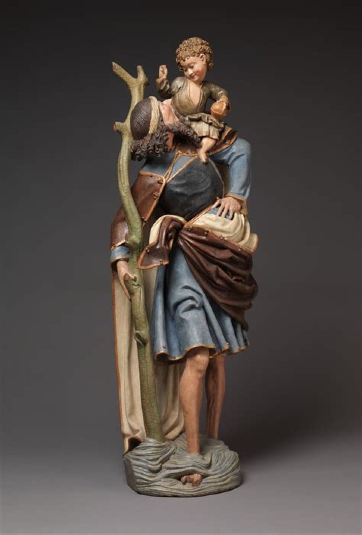 Did Saint Christopher carry Jesus?