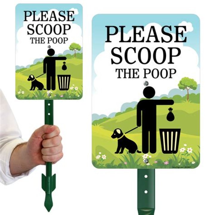 Do dog owners have to pick up poop?