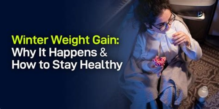 Do humans naturally gain weight in winter?