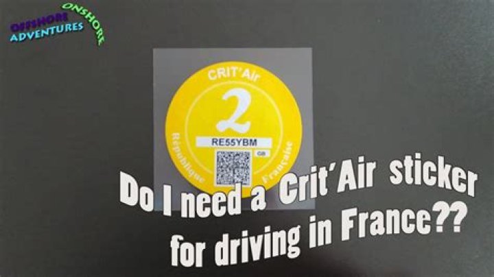 Do I need a GB sticker in France after Brexit?
