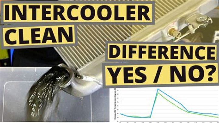 Do intercoolers need cleaning?