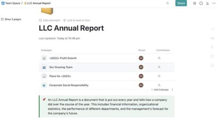 Do LLCs file annual reports?