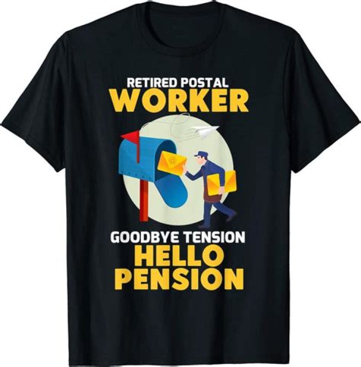 Do retired postal workers get a pension?