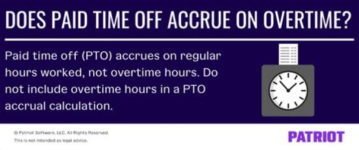 Do you accrue PTO on overtime?