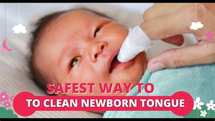 Do you clean a newborns mouth?