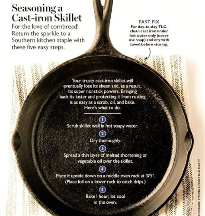 Do you have to season a cast iron skillet after every use?