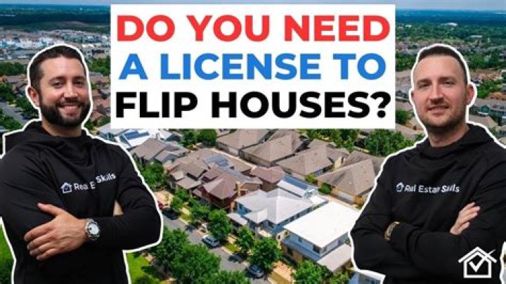 Do you need a company to flip houses?