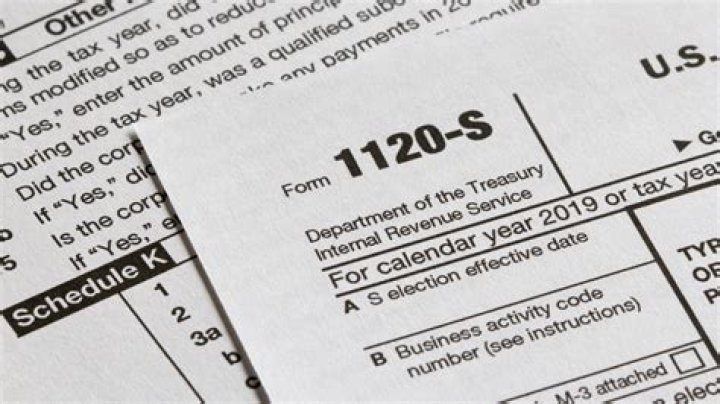 Do you pay taxes on 1120S?