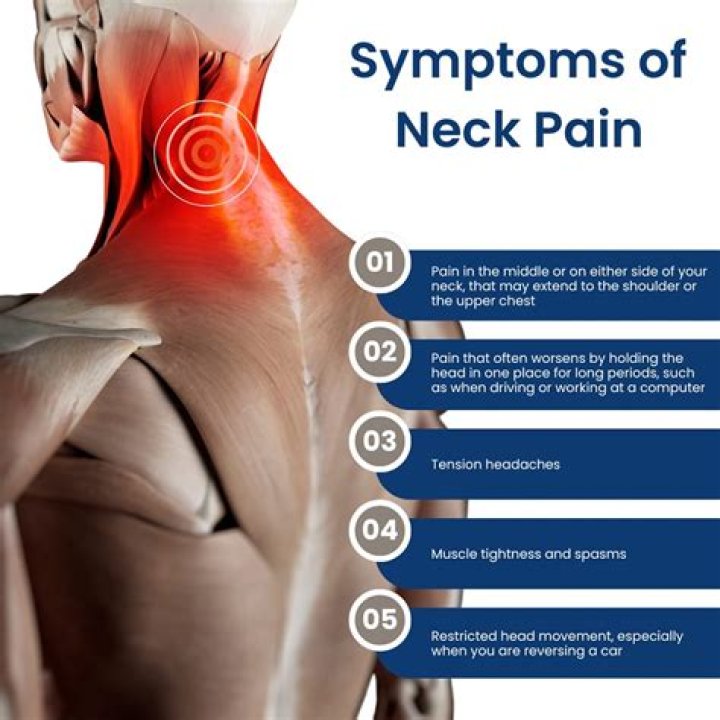 Does a brain tumor cause neck pain?