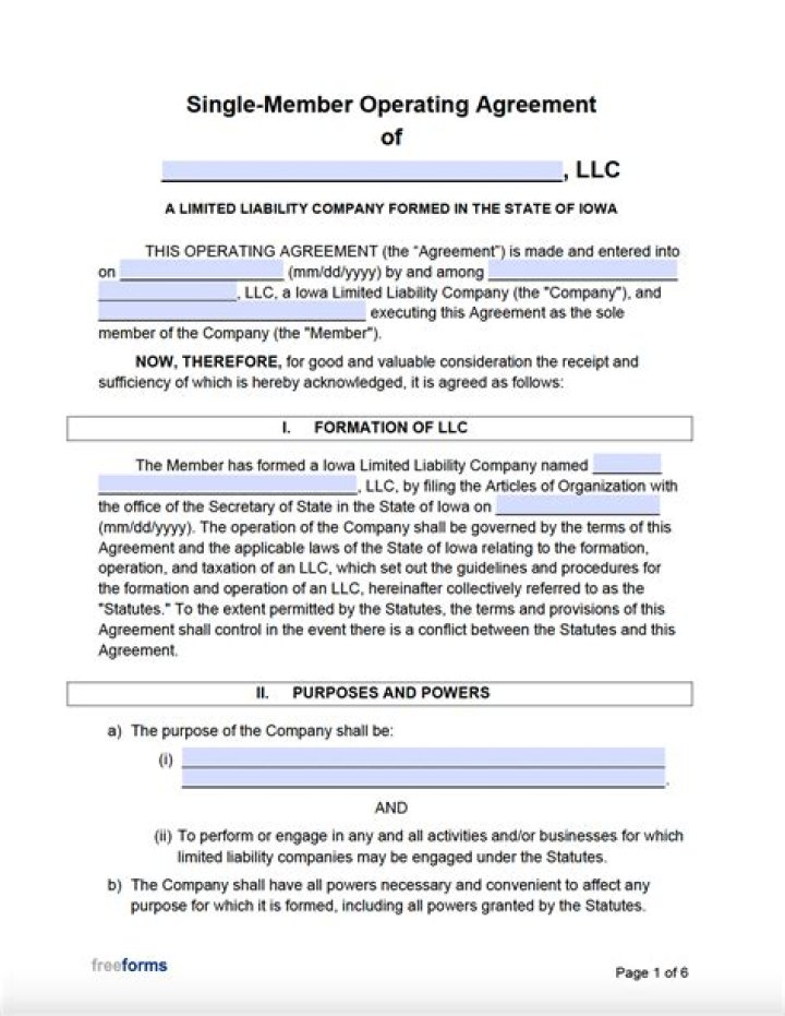 Does a single-member LLC operating agreement need to be notarized?