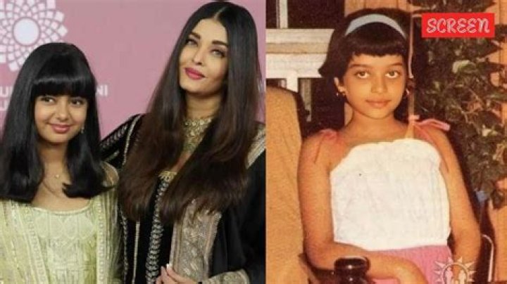 Does aaradhya looks like Aishwarya?