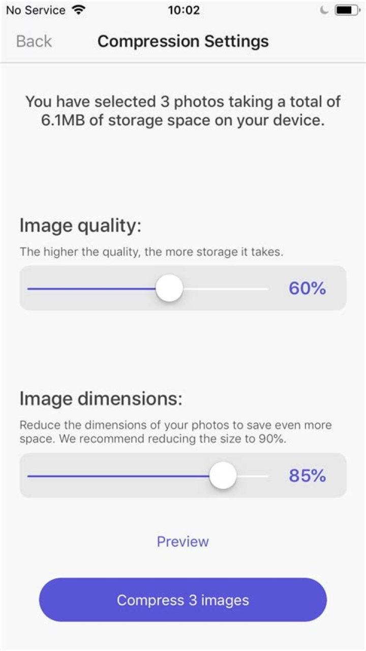 Does compressing photos reduce quality?