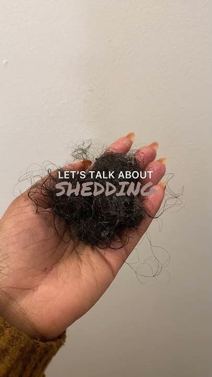 Does curly hair shed more?