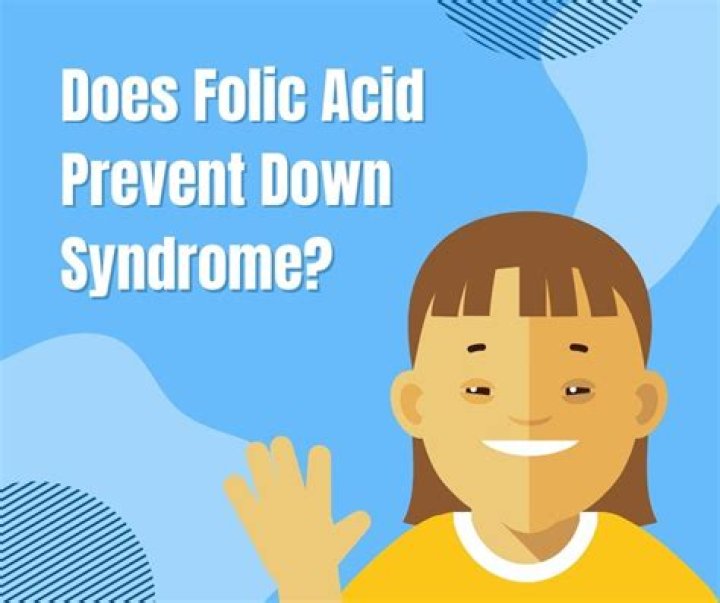 Does folic acid prevent Down syndrome?