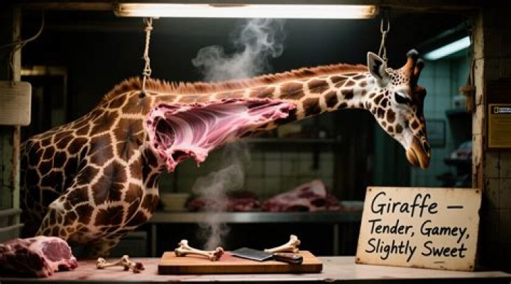 Does giraffe taste good?