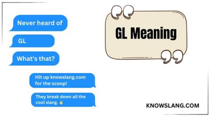 Does GL mean girl love?