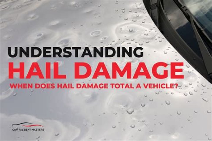Does hail damage count against your insurance?