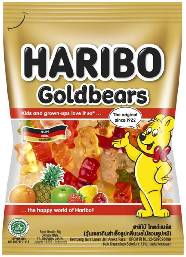 Does Haribo Gold bears have pork?