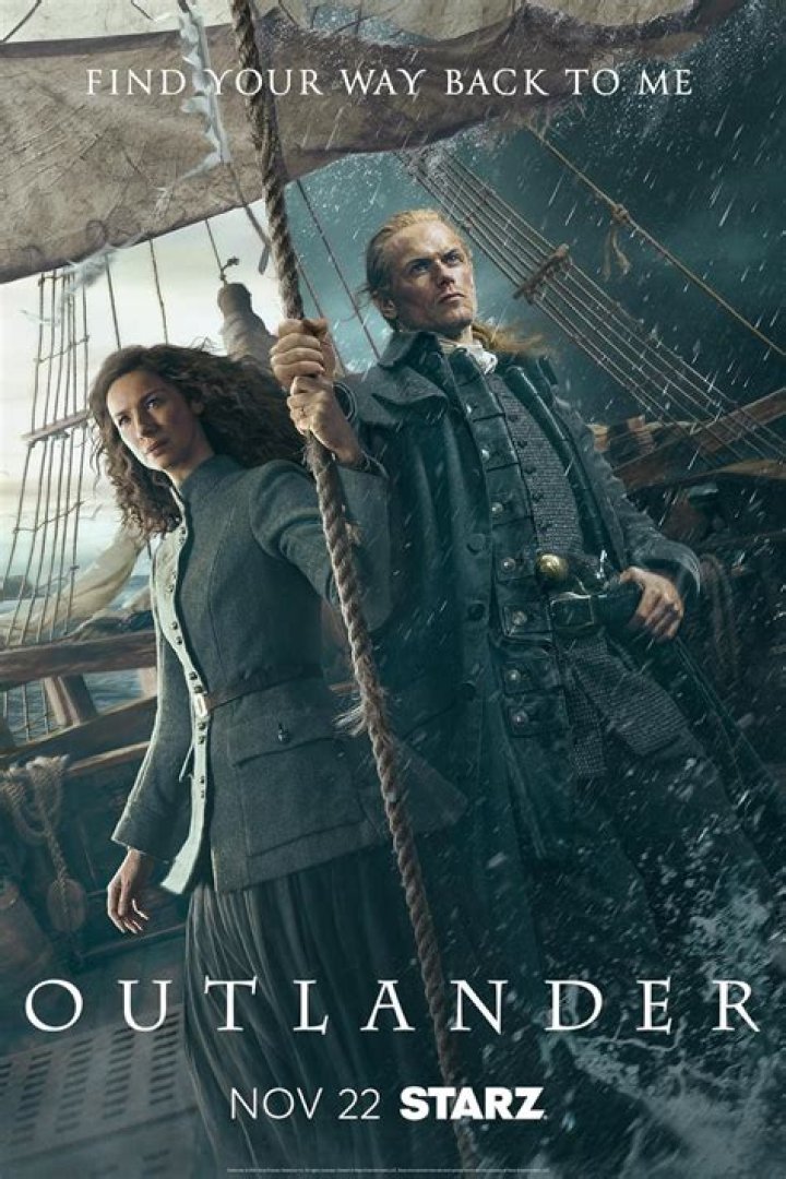 Does Jamie go to the future in Outlander?