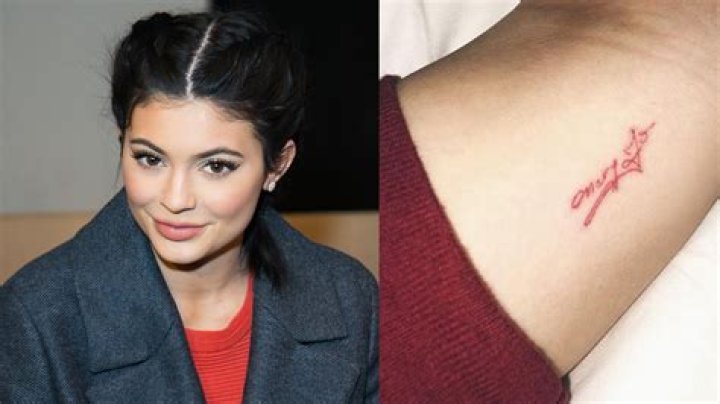 Does Kylie have a tattoo?