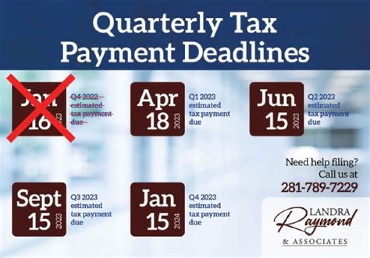 Does Louisiana require quarterly tax payments?