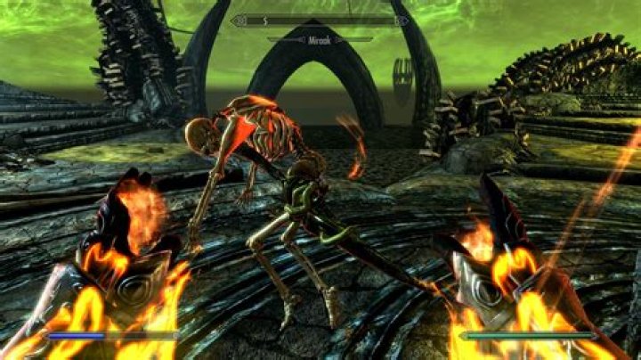 Does Miraak's body disappeared?