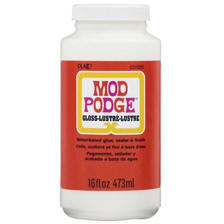 Does Mod Podge dry clear on paper?