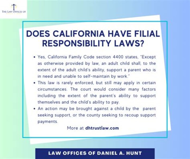 Does NJ have a filial responsibility law?