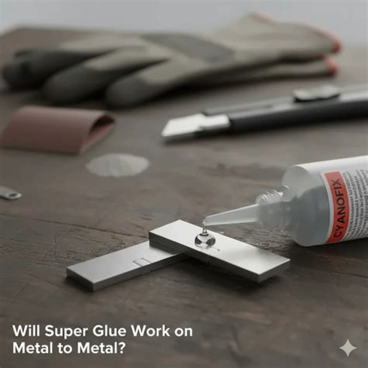 Does Super Glue work on metal to metal?