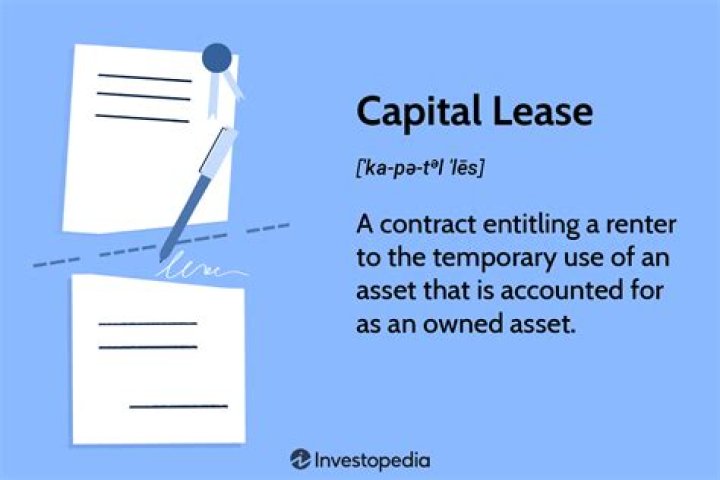 How are capital leases accounted for?