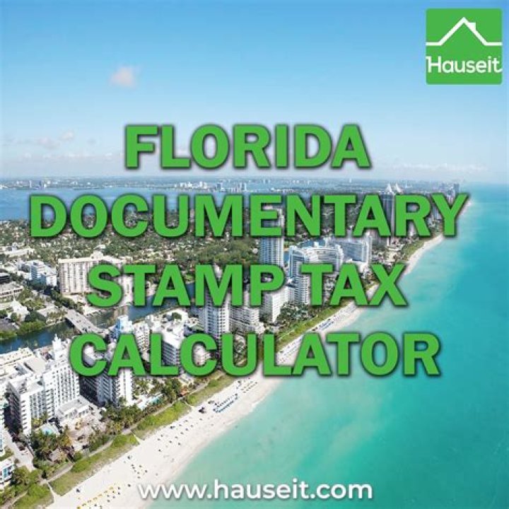 How are documentary stamp taxes assessed in Florida?