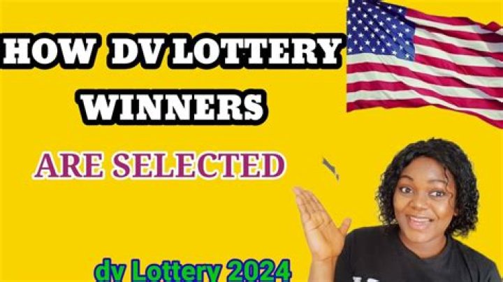 How are DV lottery winners selected?