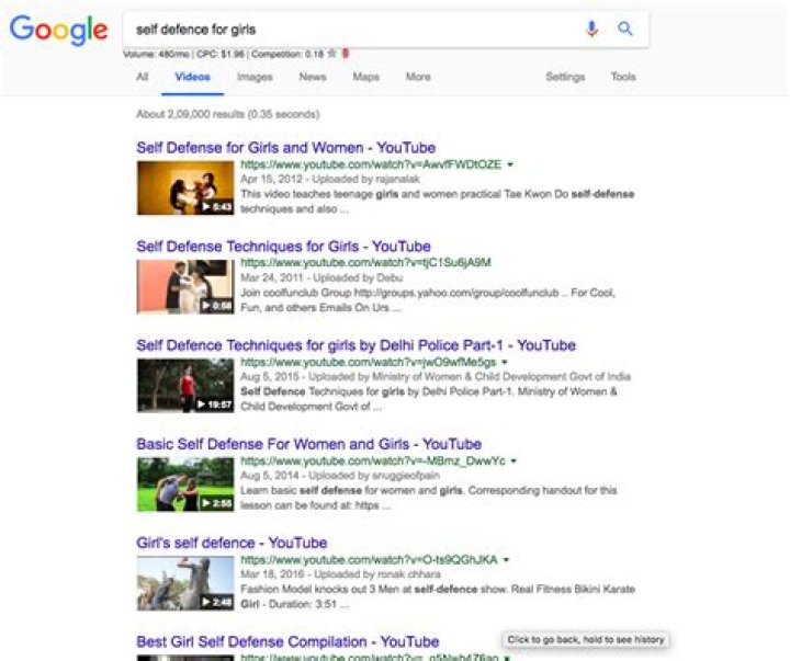 How can a girl protect herself?