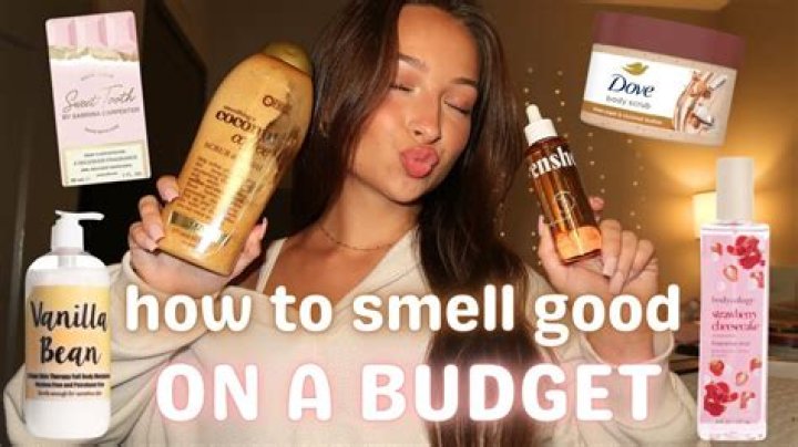 How can a girl smell nice?